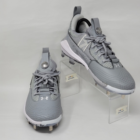 Under Armour Harper 7 Low ST Baseball Metal Cleats 3025582-101 Men's Size 13 New - Picture 3 of 13